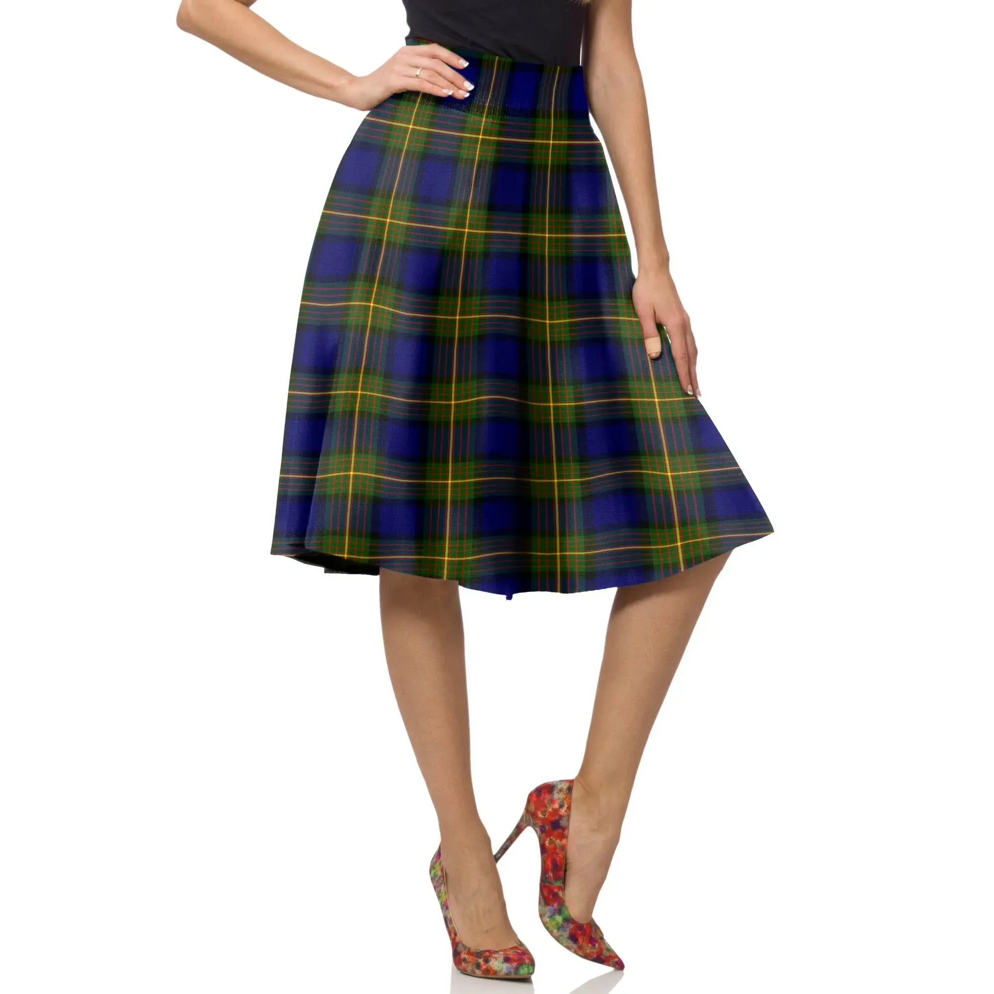 More (Muir) Tartan Plaid Ladies Skirt