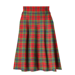 MacLean of Duart Modern Tartan Plaid Ladies Skirt