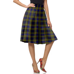 Clelland Modern Tartan Plaid Ladies Skirt
