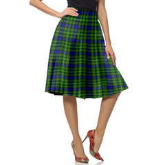 Stewart Royal Ancient Tartan Plaid Ladies Skirt