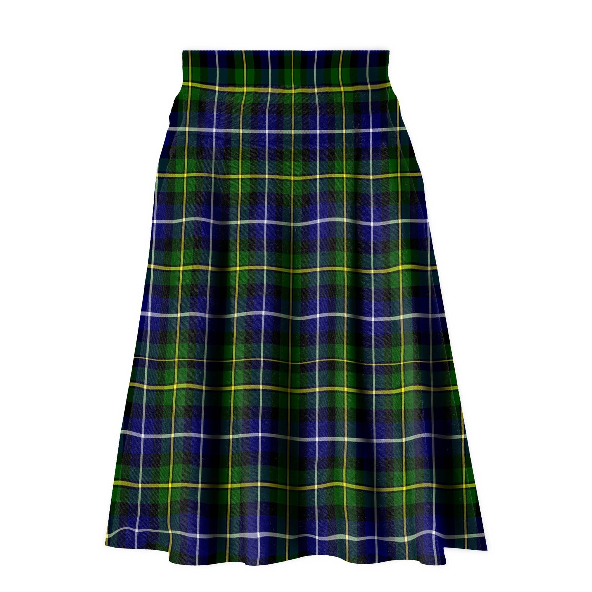 MacNeill of Barra Modern Tartan Plaid Ladies Skirt