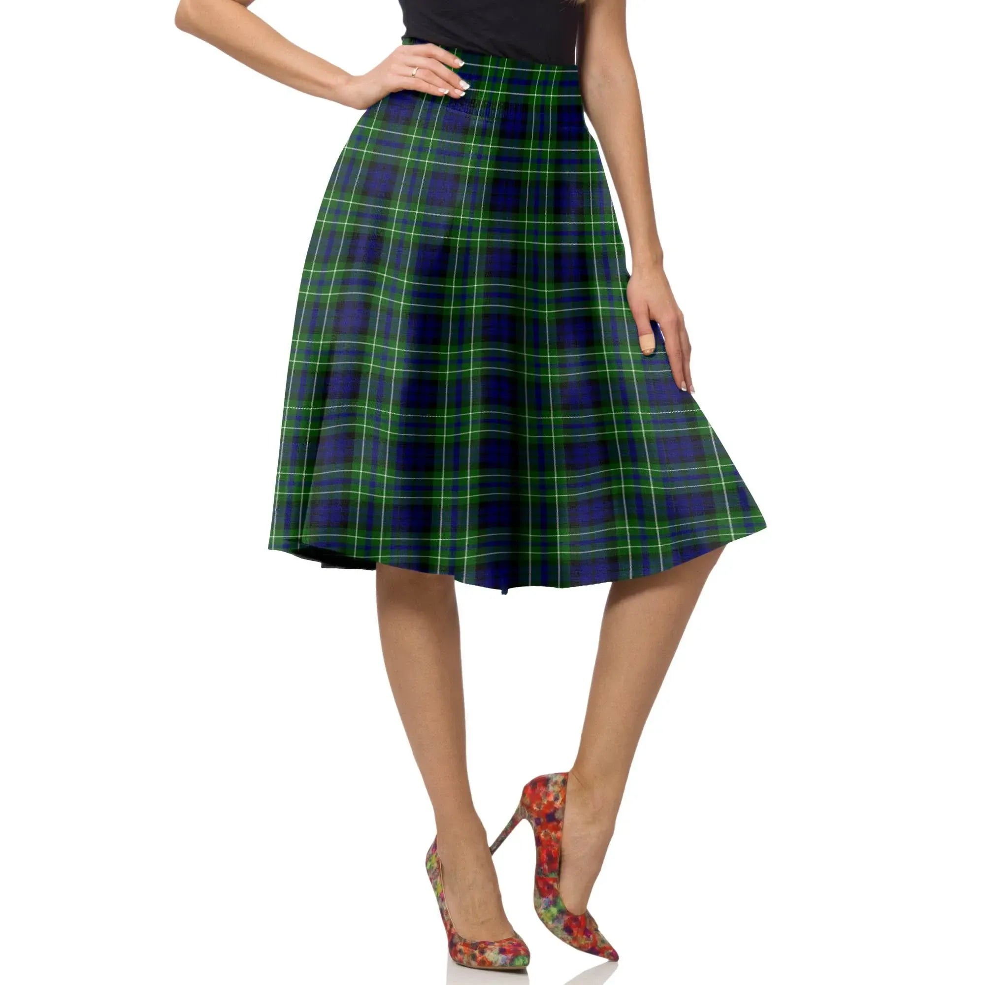 MacNeil of Colonsay Modern Tartan Plaid Ladies Skirt