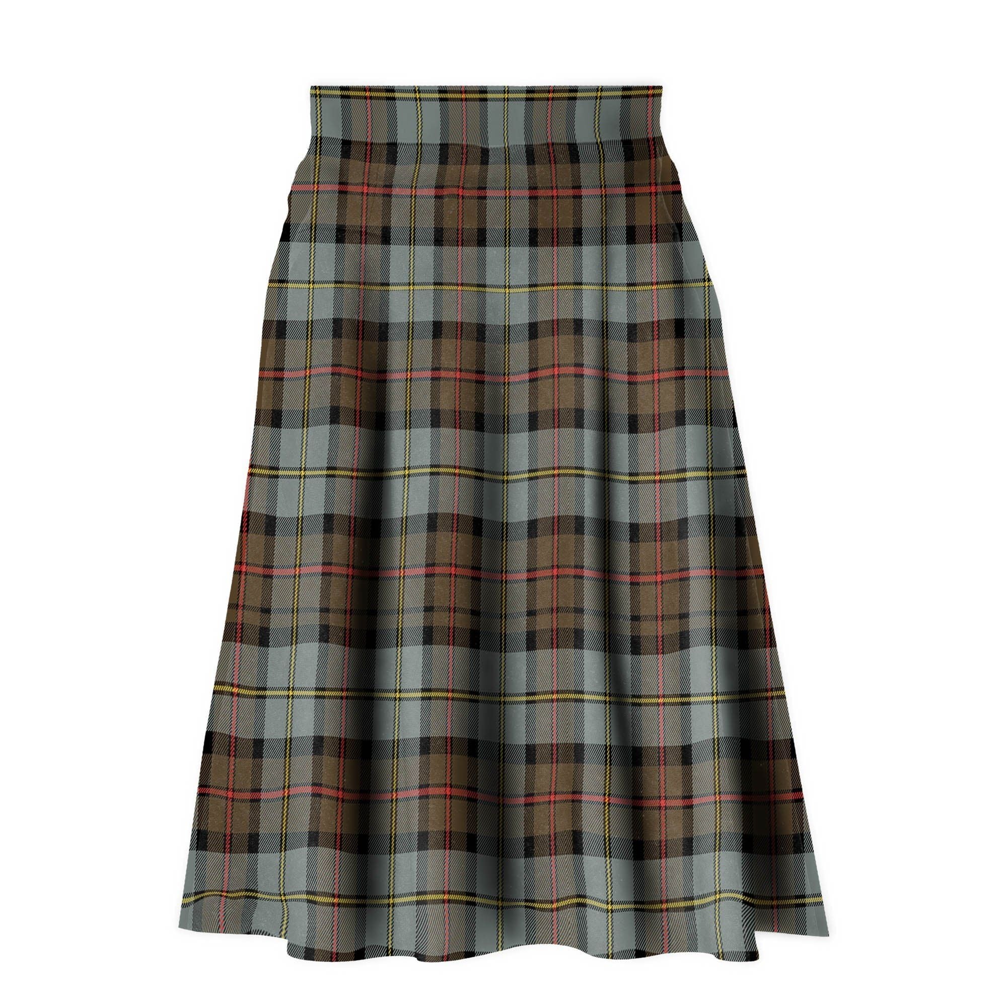 MacLeod of Harris Weathered Tartan Plaid Ladies Skirt