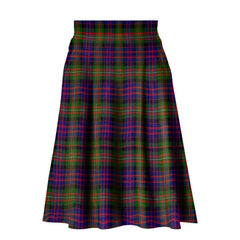 MacDonnell of Glengarry Modern Tartan Plaid Ladies Skirt