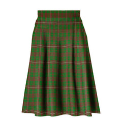 MacKinnon Hunting Modern Tartan Plaid Ladies Skirt