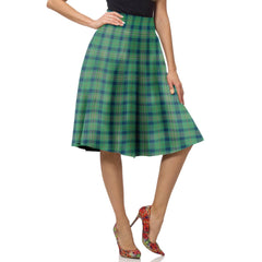 Kennedy Ancient Tartan Plaid Ladies Skirt