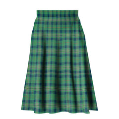 Kennedy Ancient Tartan Plaid Ladies Skirt
