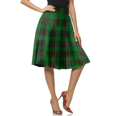 Fife District Tartan Plaid Ladies Skirt