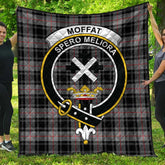 Moffat Modern Tartan Crest Quilt