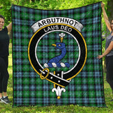 Arbuthnot Ancient Tartan Crest Quilt