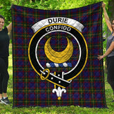 Durie Tartan Crest Quilt