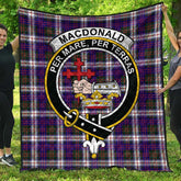 MacDonald Dress Modern Tartan Crest Quilt