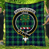 Abercrombie Tartan Crest Quilt