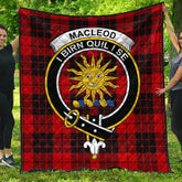 MacLeod of Raasay Tartan Crest Quilt