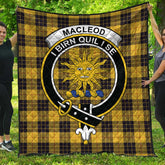 MacLeod of Lewis Ancient Tartan Crest Quilt