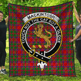 MacKintosh Modern Tartan Crest Quilt