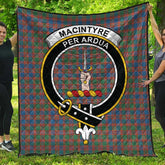 MacIntyre Ancient Tartan Crest Quilt