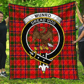 Munro Modern Tartan Crest Quilt