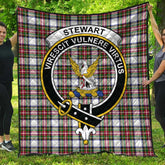 Stewart Dress Modern Tartan Crest Quilt