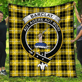 Barclay Dress Modern Tartan Crest Quilt