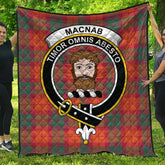 MacNab Ancient Tartan Crest Quilt