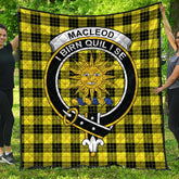 MacLeod of Lewis Modern Tartan Crest Quilt