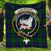 Lockhart Tartan Crest Quilt