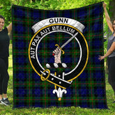 Gunn Modern Tartan Crest Quilt