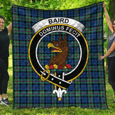 Baird Ancient Tartan Crest Quilt