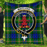 Maitland Tartan Crest Quilt