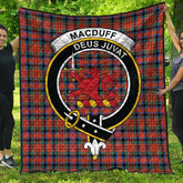 MacDuff Ancient Tartan Crest Quilt