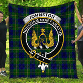Johnston Modern Tartan Crest Quilt