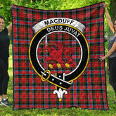 MacDuff Modern Tartan Crest Quilt