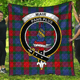 Mar Tartan Crest Quilt