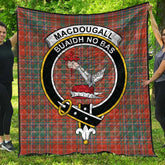 MacDougall Ancient Tartan Crest Quilt