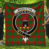 Middleton Modern Tartan Crest Quilt