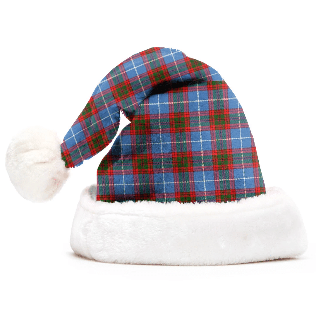 Edinburgh District Tartan Plaid Christmas Hat