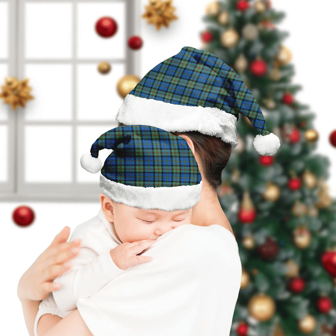 MacLeod of Harris Ancient Tartan Plaid Christmas Hat