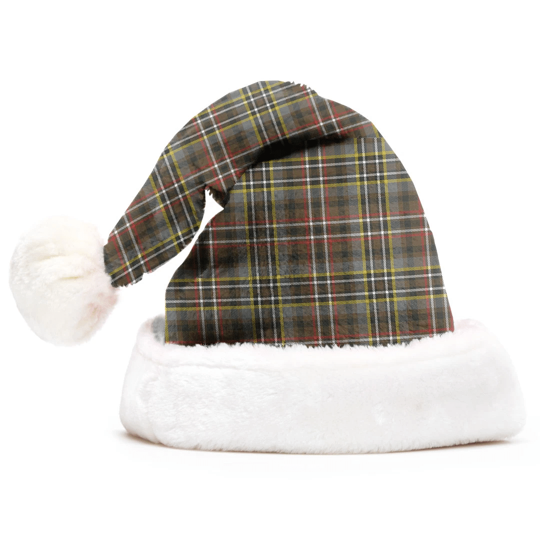 SCOTT GREEN WEATHERED Tartan Plaid Christmas Hat