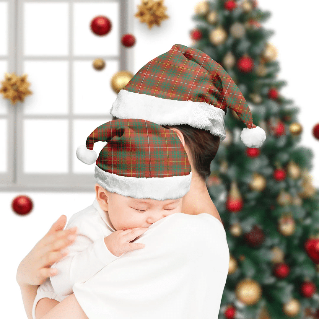 Bruce Ancient Tartan Plaid Christmas Hat