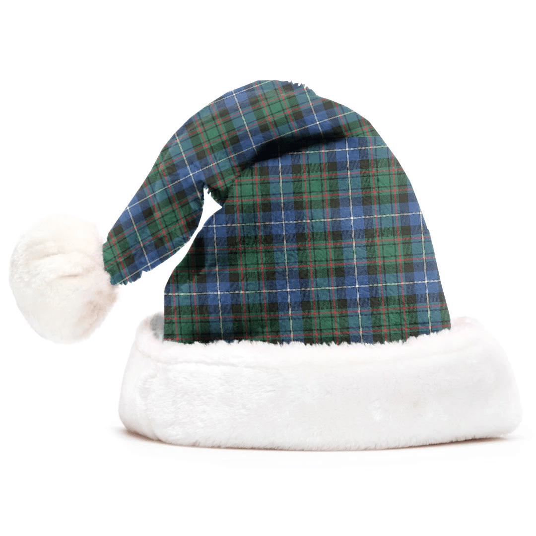 MacRae Hunting Ancient Tartan Plaid Christmas Hat
