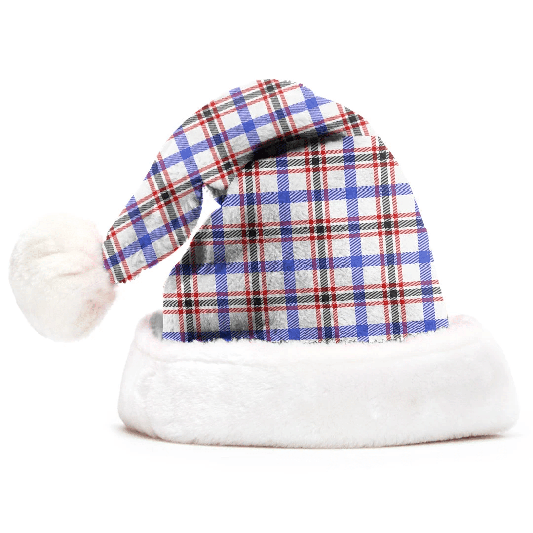 Boswell Modern Tartan Plaid Christmas Hat