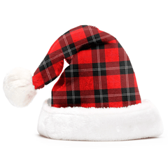 Ramsay Modern Tartan Plaid Christmas Hat