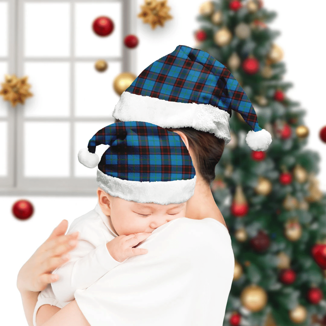 Home Ancient Tartan Plaid Christmas Hat