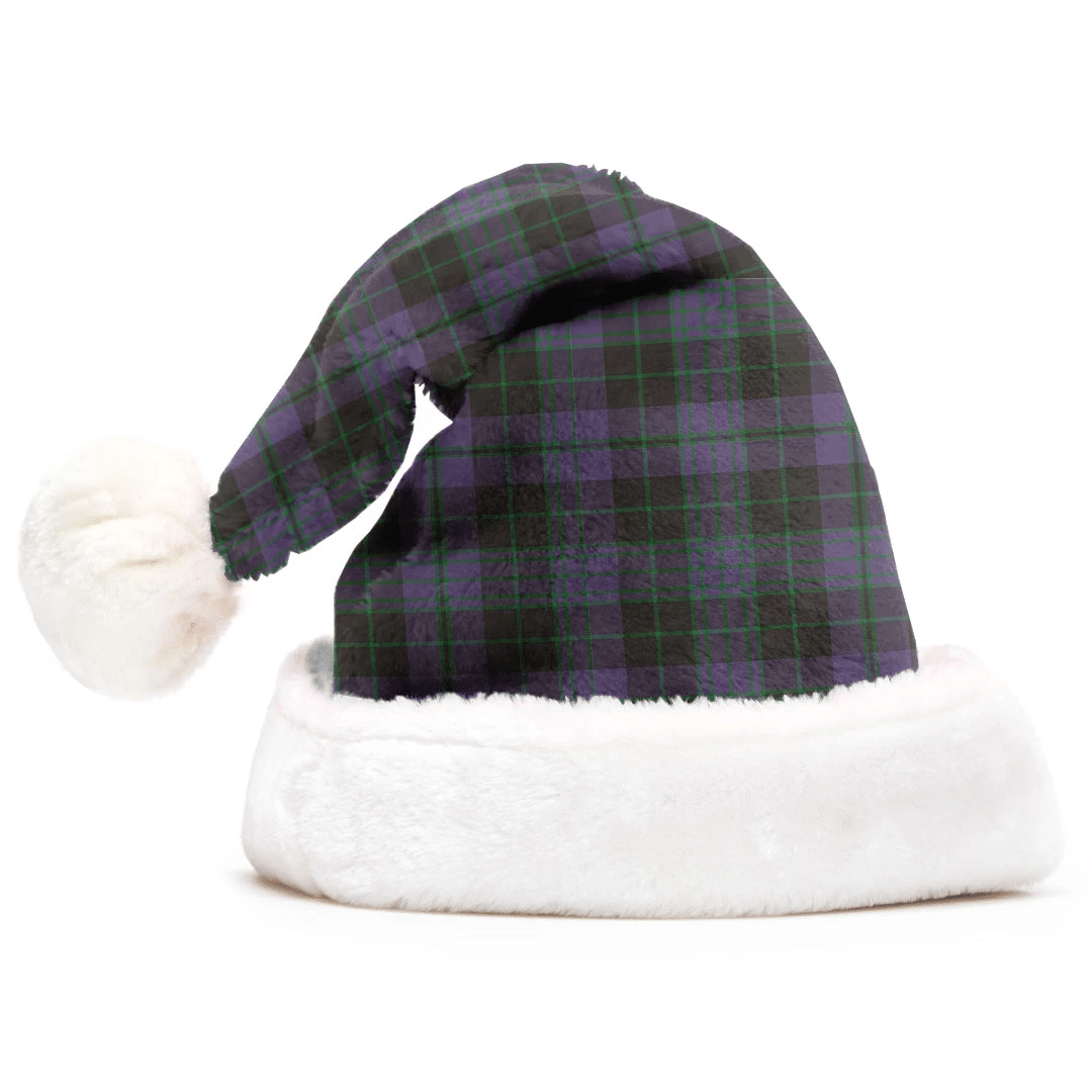 Clergy Green Tartan Plaid Christmas Hat