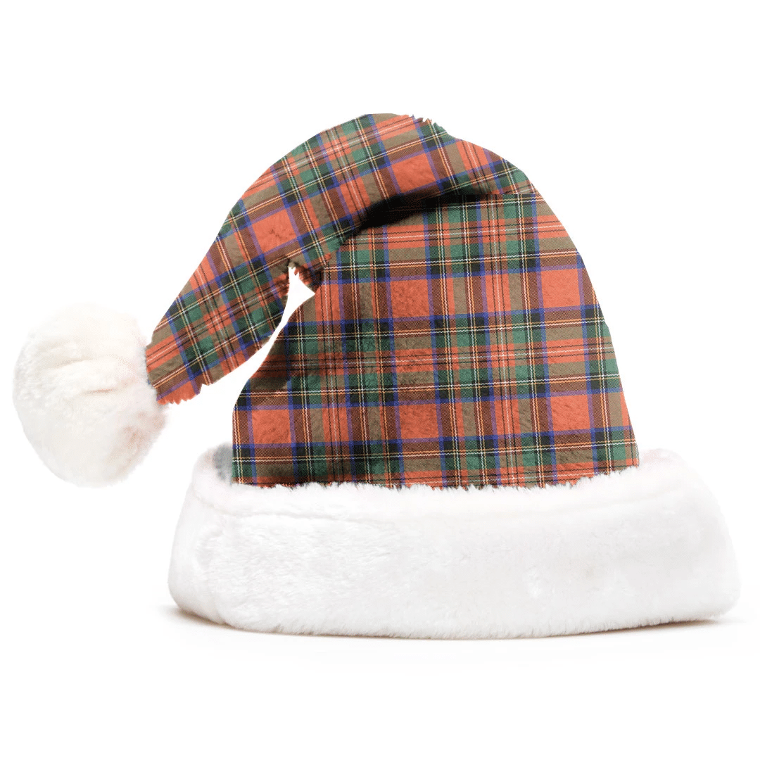 Stewart Royal Ancient Tartan Plaid Christmas Hat