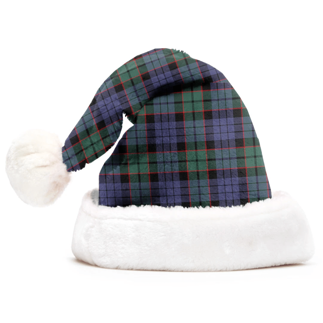 Fletcher Modern Tartan Plaid Christmas Hat