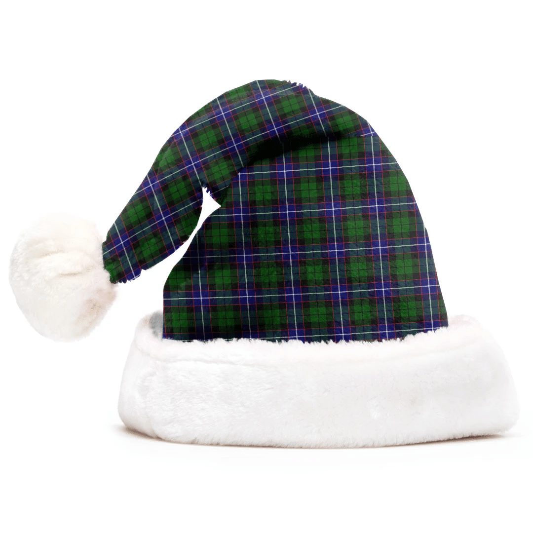 Russell Modern Tartan Plaid Christmas Hat