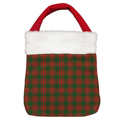 Menzies Green Modern Tartan Plaid Christmas Gift Bag