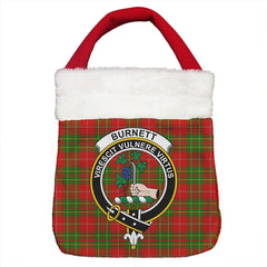 Burnett Ancient Tartan Crest Christmas Gift Bag
